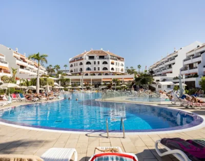 Parque Santiago 1 ground floor 1 bedroom apartment with pool views quiet location on the sunny side close to the ocean with a heated pool, modern style, close to golf courses and shopping centers